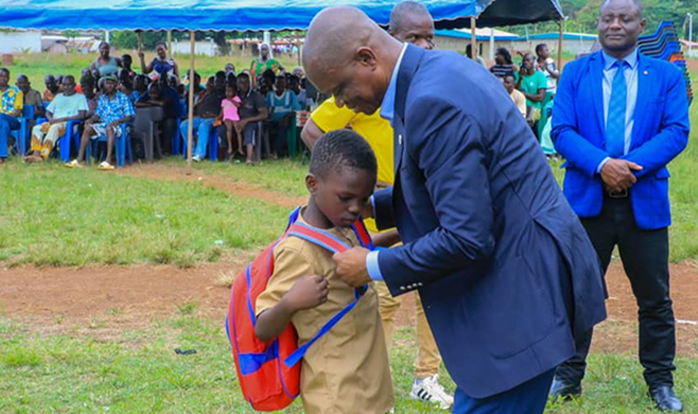 Les enfants honorés